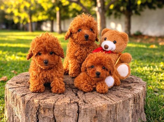 EFSANE GÜZELLİKTE MÜTHİŞ KALİTE TOY POODLE YAVRULAR